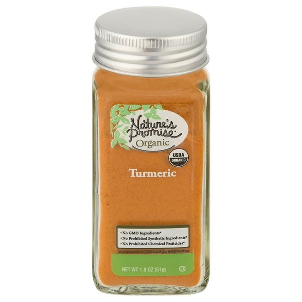 Spices & Seasonings Nature's Promise Turmeric, Organic, Jar hero