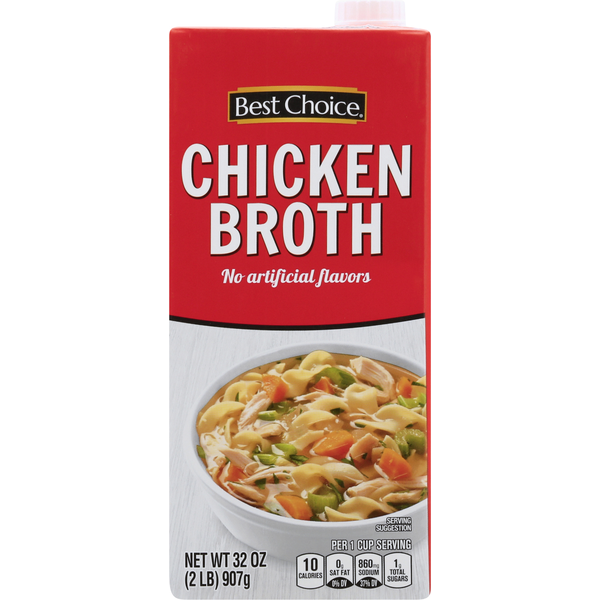 Holiday Items Best Choice Chicken Broth hero