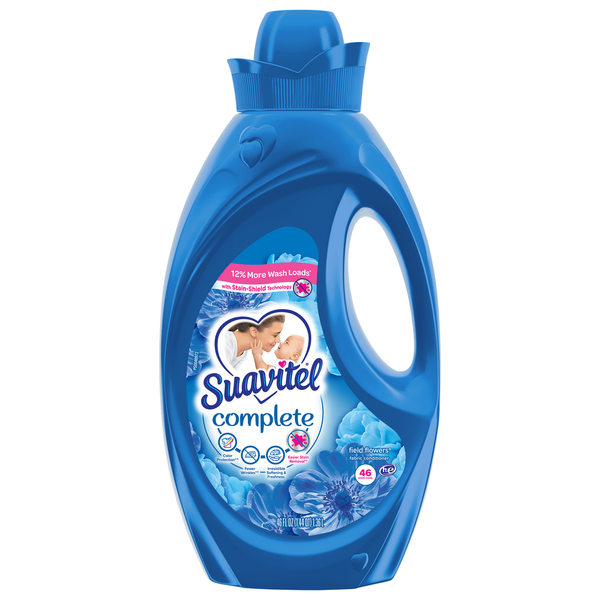 Suavitel Fabric Conditioner, HE, Field Flowers hero