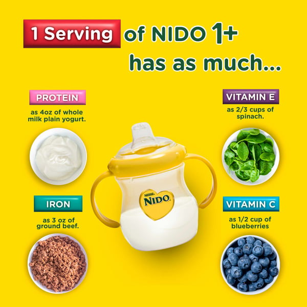 Nido milk fashion powder for toddlers