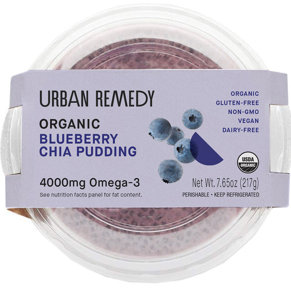 Refrigerated Pudding & Desserts Urban Remedy Blueberry Chia Pudding hero