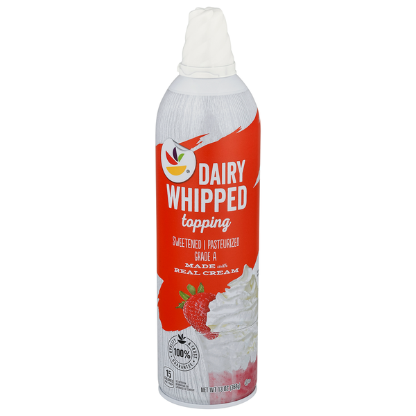 Cream Store Brand Whipped Topping, Sweetened, Dairy hero