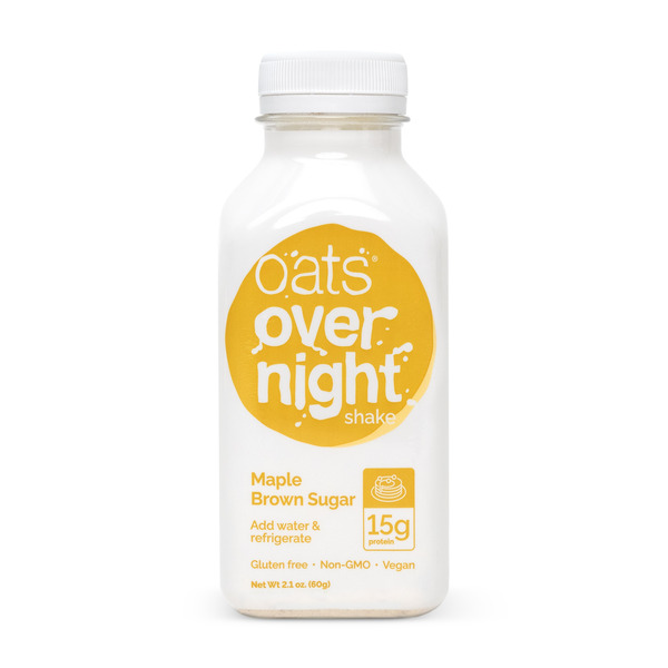 Grains, Rice & Dried Goods Oats Overnight Maple Brown Sugar Shake, 15g Protein hero