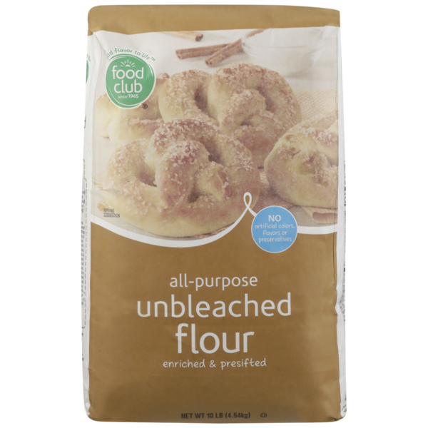 Bulk Flours & Powders Food Club Enriched & Presifted All-Purpose Unbleached Flour hero