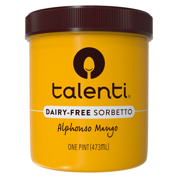 Ice Cream & Ice Talenti Sorbetto Alphonso Mango hero