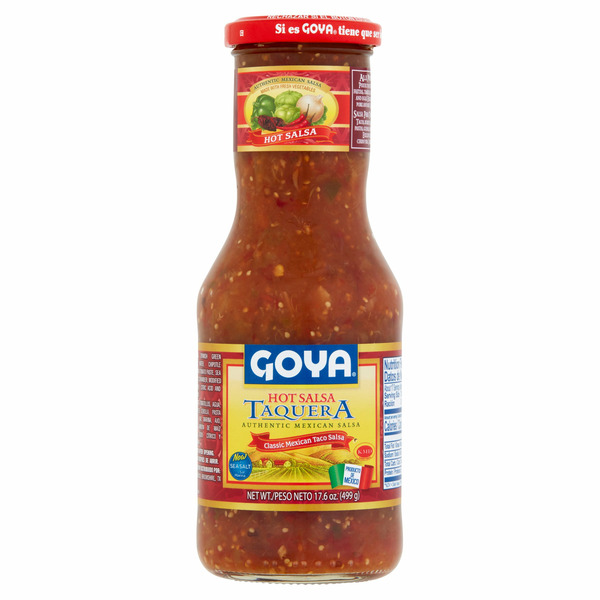 Preserved Dips & Spreads Goya Taquera Hot Salsa hero