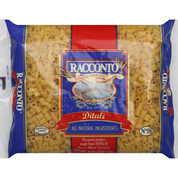 Instant Foods Racconto Italian Foods Ditali, No. 58 hero