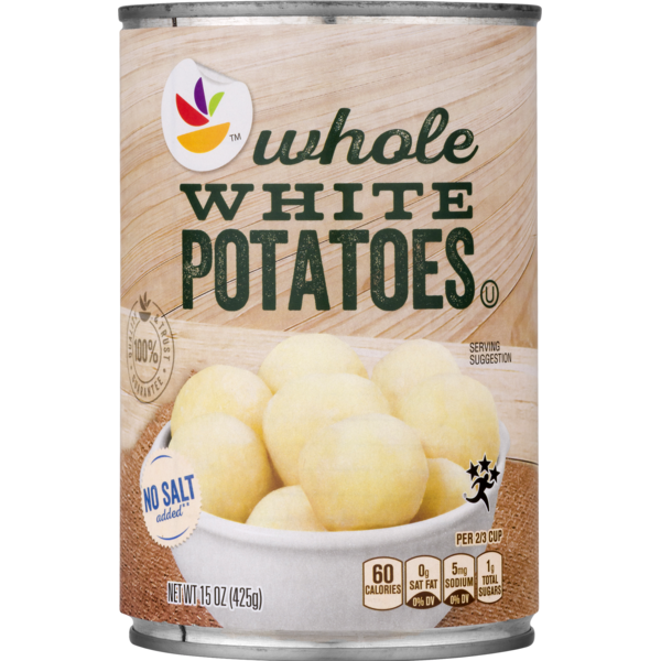 Canned & Jarred Vegetables Store Brand Potatoes White Whole, Can hero