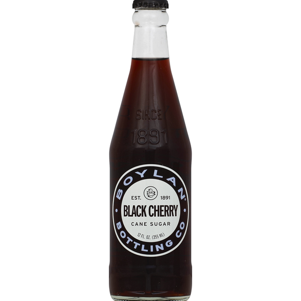 Soft Drinks Boylan Bottling Soda, Black Cherry hero