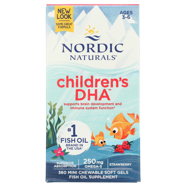 Baby First Aid & Vitamins Nordic Naturals Children's Dha hero