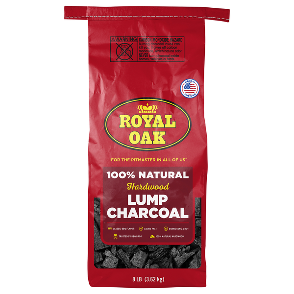 More Household Royal Oak Lump Charcoal, 100% Natural, Hardwood hero