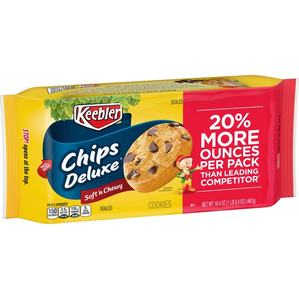 Cookies & Cakes Keebler Cookies Soft 'n Chewy hero