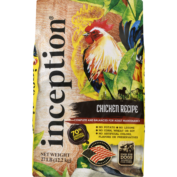 Inception Food for Dogs, Chicken Recipe hero