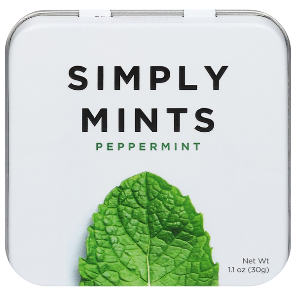 Mint & Gum Simply Mints Mints, Peppermint hero