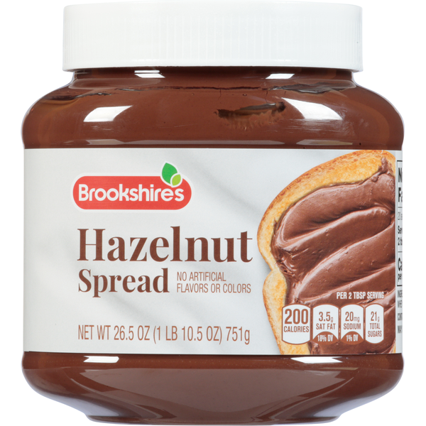 Spreads Brookshire's Spread, Hazelnut hero