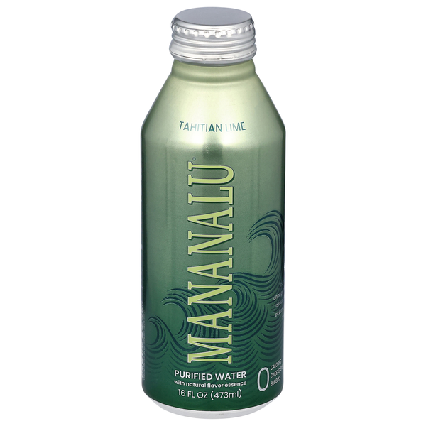 Mananalu Purified Water, Tahitian Lime hero