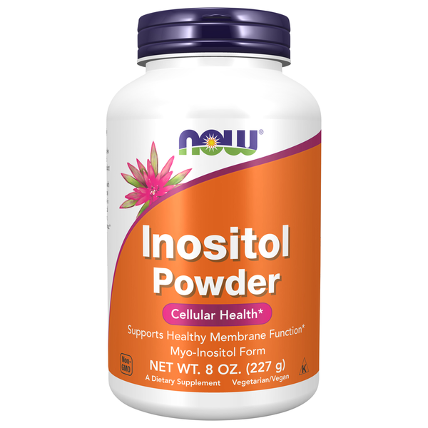 Vitamins & Supplements NOW Inositol Powder Vegetarian hero