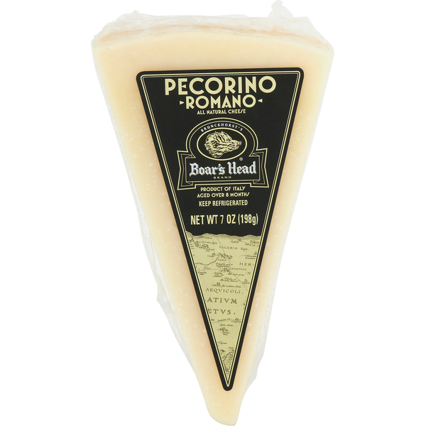 Specialty Cheeses Boar's Head Pecorino Romano Cheese hero