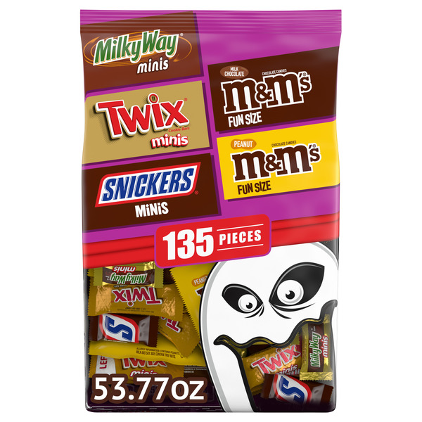 Candy & Chocolate Mars Chocolate Halloween Candy Bars Variety Mix hero