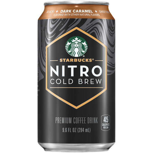 Starbucks Nitro Cold Brew Caramel Coffee Drink hero