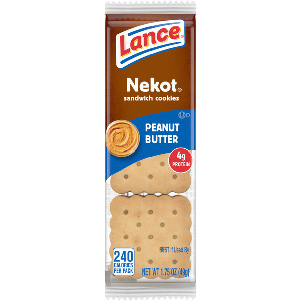 Crackers Lance Nekot Peanut Butter Sandwich Cookies hero