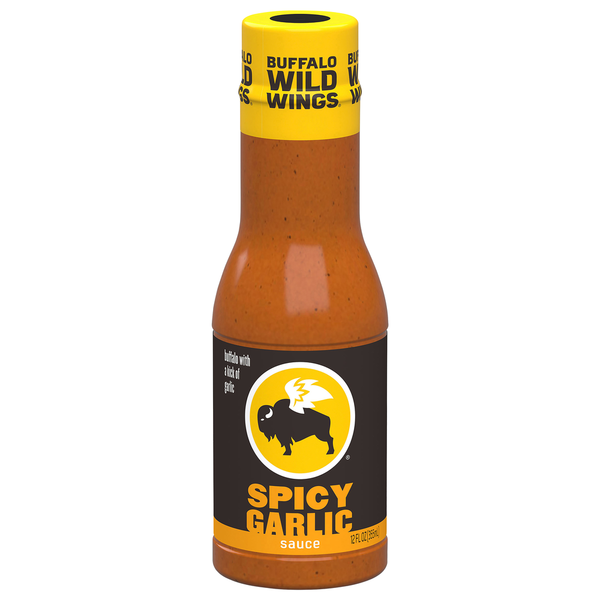 Condiments Buffalo Wild Wings Sauce, Spicy Garlic hero