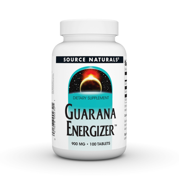 Energy & Stress Support Source Naturals Guarana Energizer Tablet hero