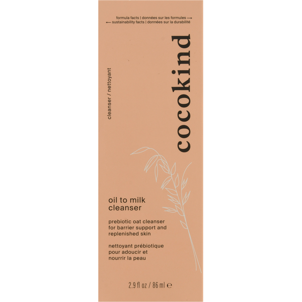 Facial Care cocokind Cleanser, Oil to Milk hero