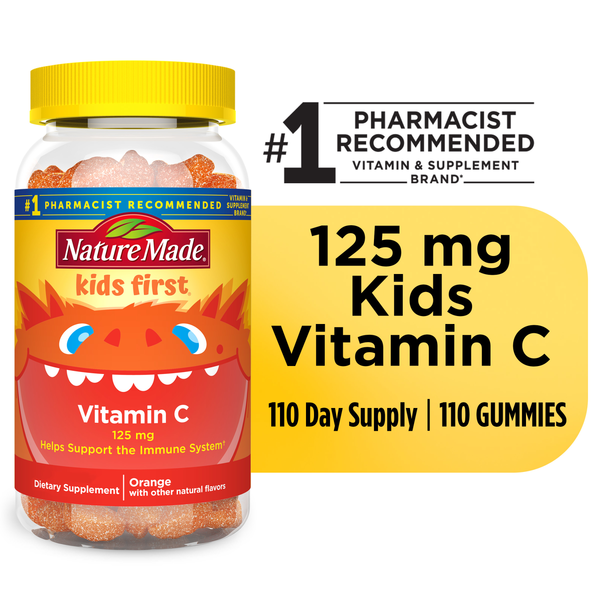 Vitamins & Supplements Nature Made Kids First Vitamin C Gummies hero