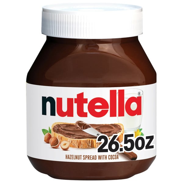 Nut Butters/Jellies/Spreads Nutella Chocolate Hazelnut Spread hero