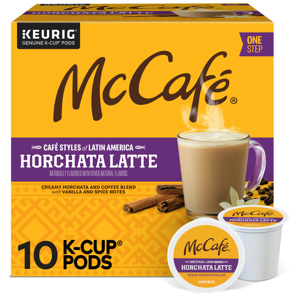 McDonald’s McCafé McCafé Horchata Latte K-Cup Pods hero