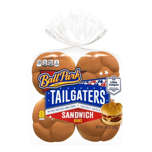 Buns & Rolls Sara Lee Hamburger Buns hero