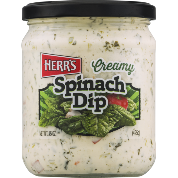 Preserved Dips & Spreads Herr's Creamy Spinach Dip hero