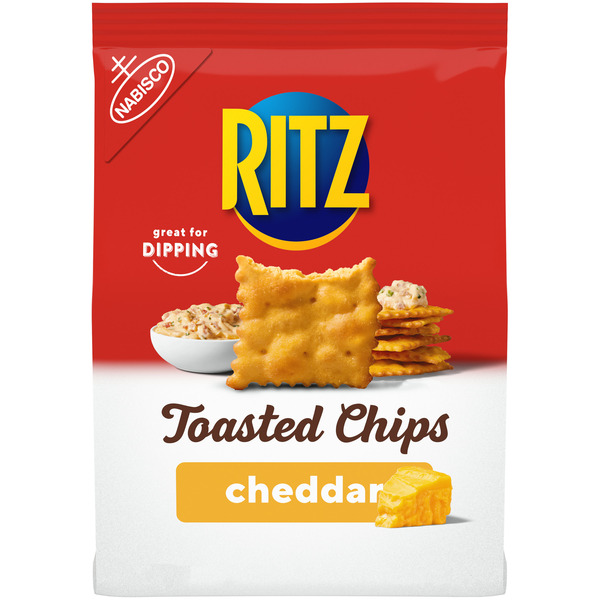 Crackers Ritz Toasted Chips Cheddar Crackers hero