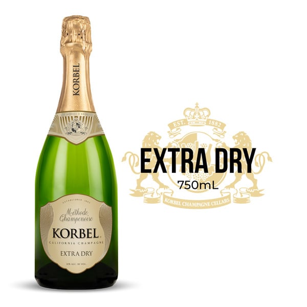 Sparkling/Champagne KORBEL Extra Dry California Champagne hero