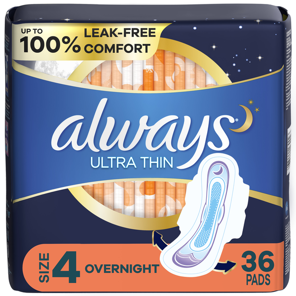 Feminine Care Always Ultra Thin Pads with Flexi-Wings hero