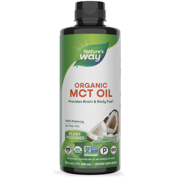 Vitamins & Supplements Nature's Way Organic MCT Oil hero