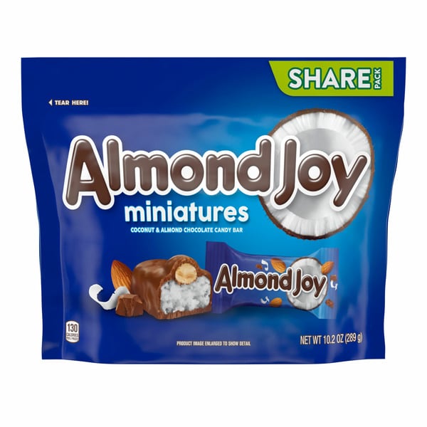 Candy & Chocolate ALMOND JOY Coconut and Almond Chocolate Candy hero