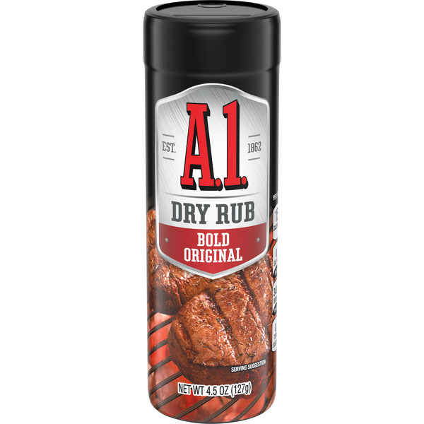 Marinades & Meat Preparation A.1. Bold Original Dry Rub hero