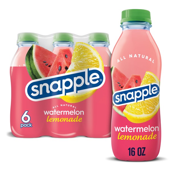 Juice & Nectars Snapple Watermelon Lemonade Juice Drink hero