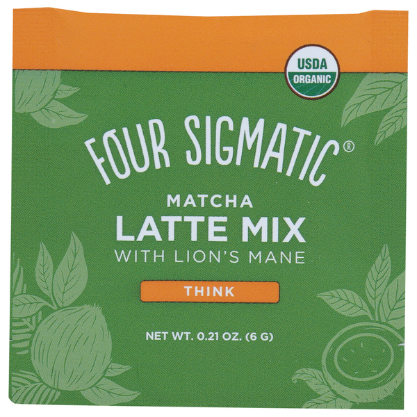 Cocoa & Drink Mixes Four Sigmatic Matcha Latte Mix With Lion's Mane hero