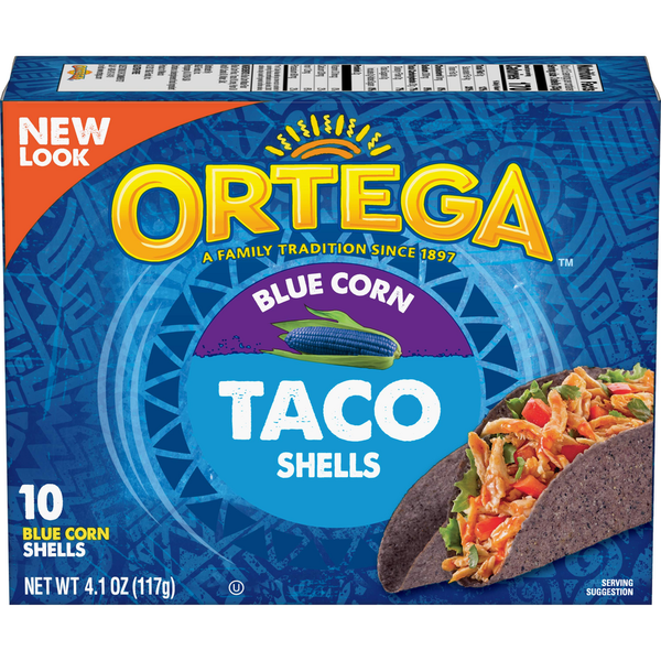 Baking Ingredients Ortega Taco Shells, Blue Corn hero