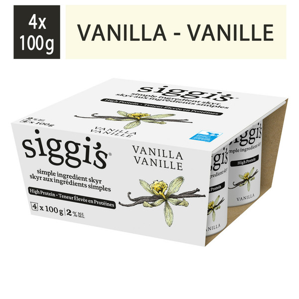 Yogurt Siggi's Skyr Yogurt Vanilla 2%, High Protein hero