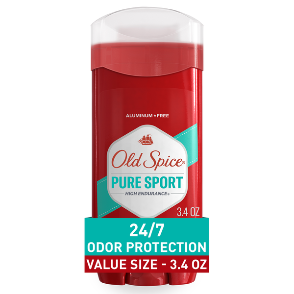 Old Spice Aluminum Free Deodorant for Men, High Endurance Pure Sport hero