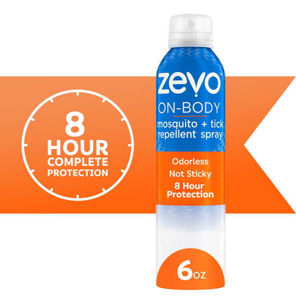 More Household Zevo On Body Mosquito Repellent + Tick Repellent - Bug Spray - Aerosol Spray hero