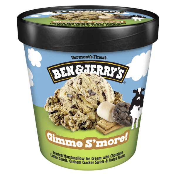 Ice Cream & Ice Ben & Jerry's Gimme S'more™ Toasted Marshmallow Ice Cream Pint hero