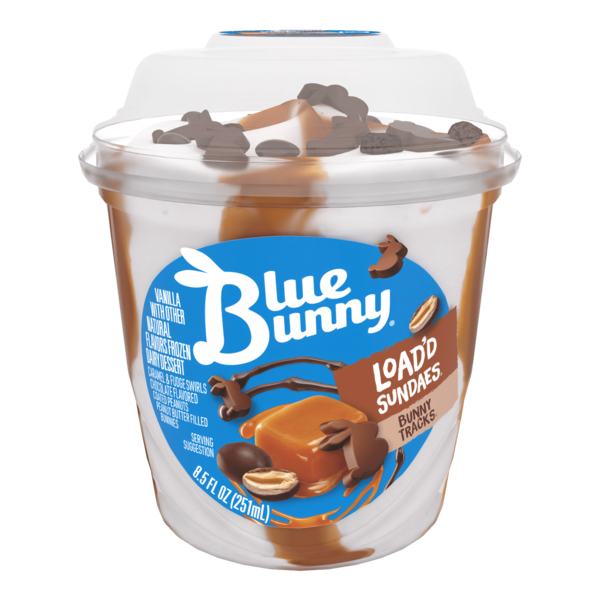 Ice Cream & Ice Blue Bunny Load'd Sundaes Bunny Tracks Cup hero