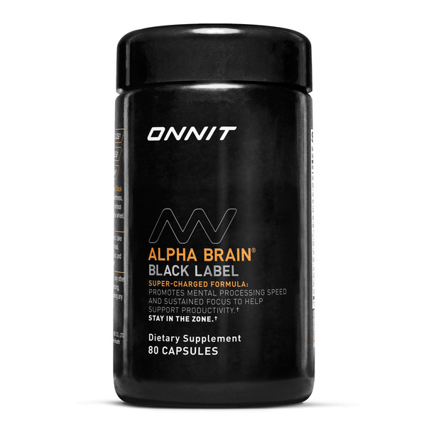 Onnit Alpha BRAIN Black Label hero