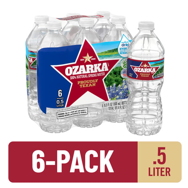 Water, Seltzer & Sparkling Water Ozarka Natural Spring Water hero