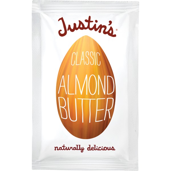 Spreads Justin's Almond Butter, Classic, Squeeze Packs hero